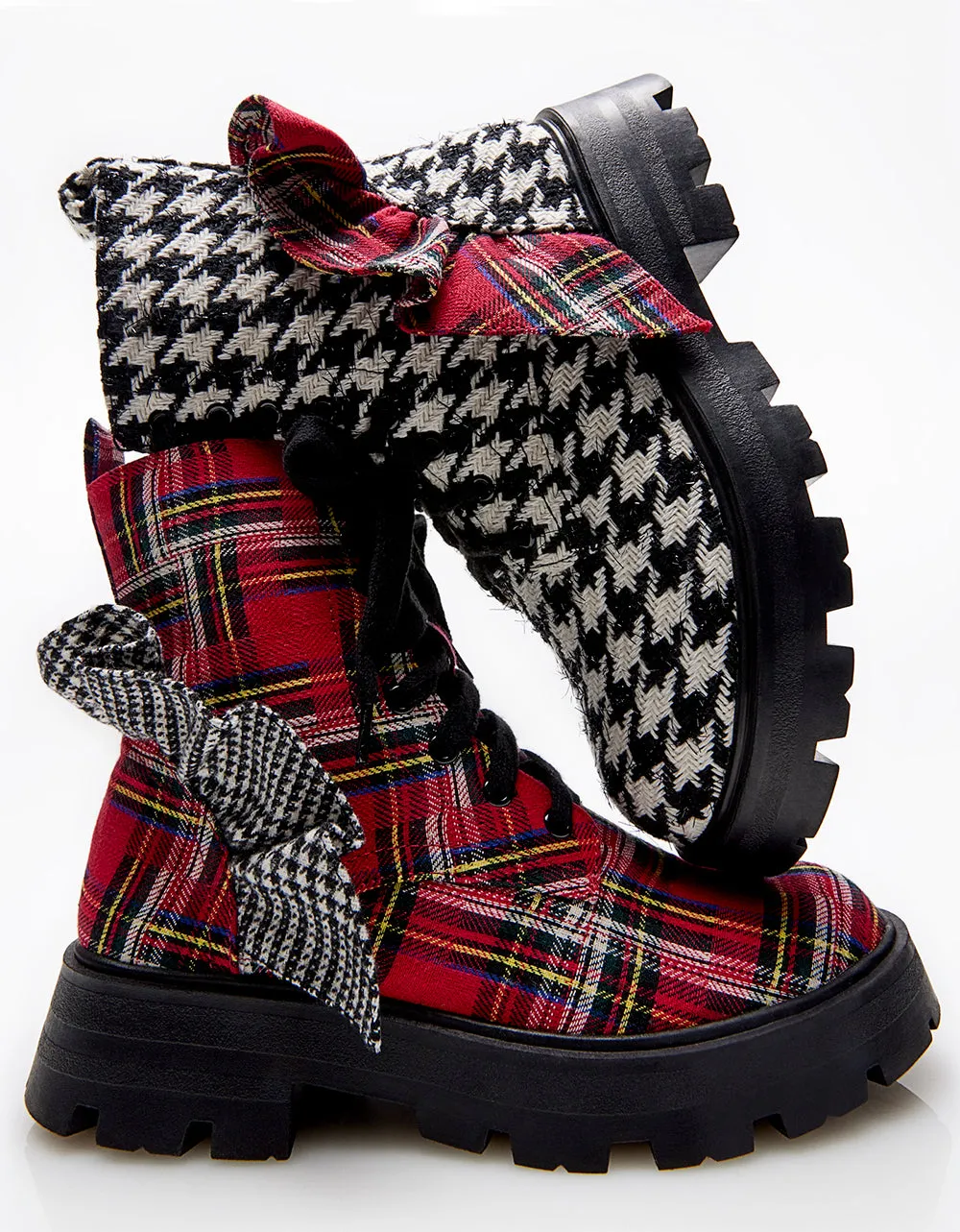 ROZEY RED PLAID | RE:LUV sold by Betsey Johnson product image thumbnail 3