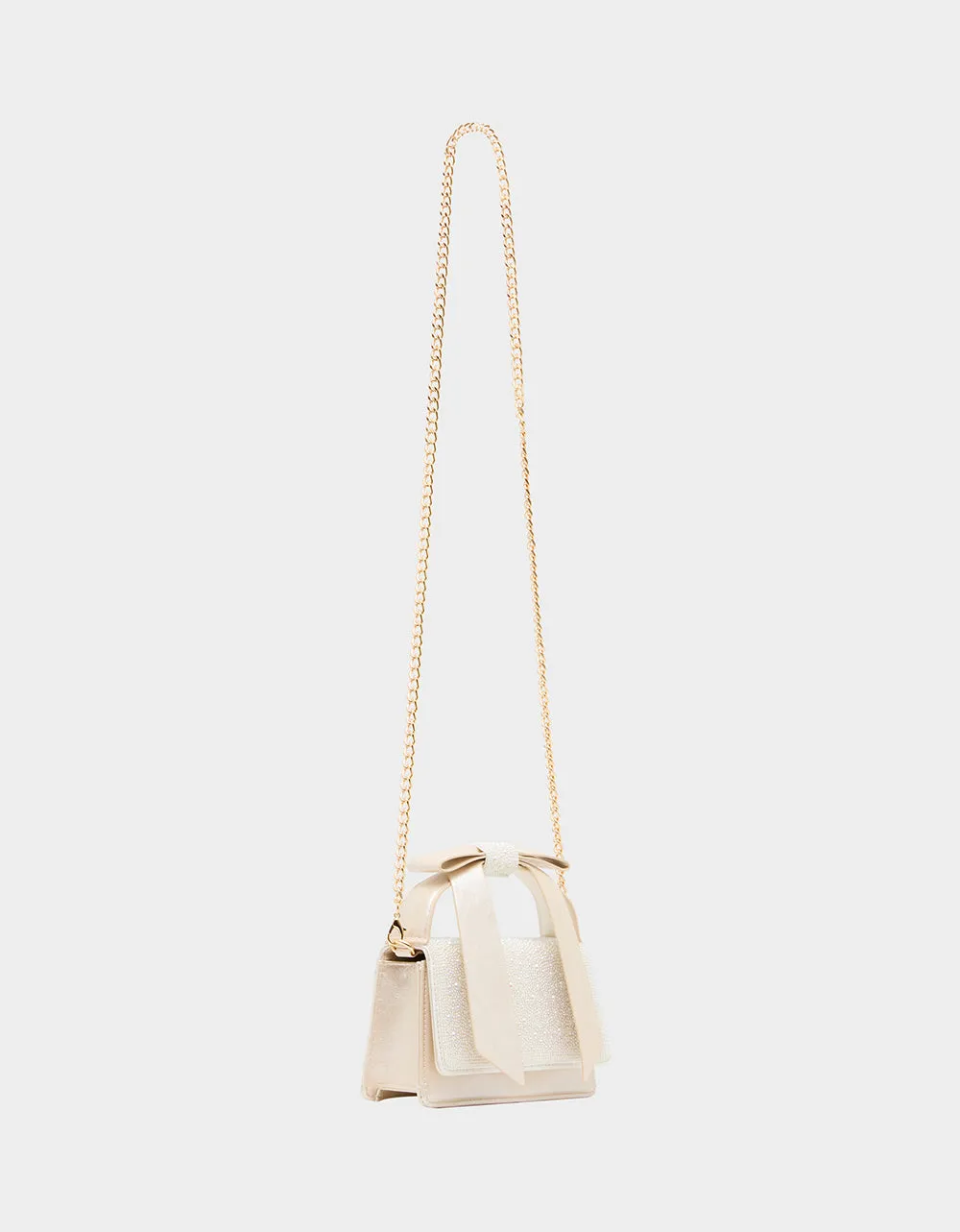 BOW FLAP MINI BAG IVORY sold by Betsey Johnson product image thumbnail 2