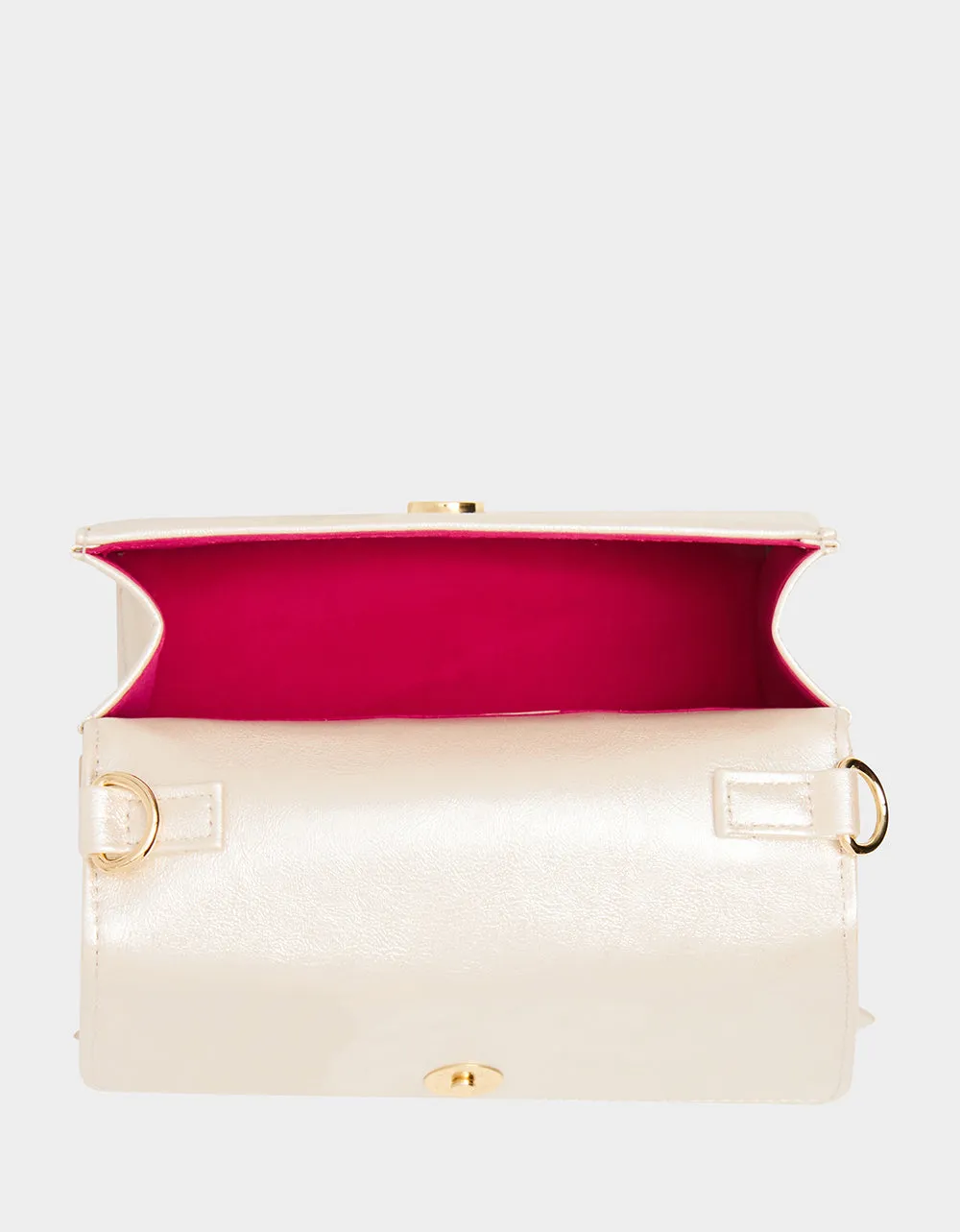 BOW FLAP MINI BAG IVORY sold by Betsey Johnson product image thumbnail 4