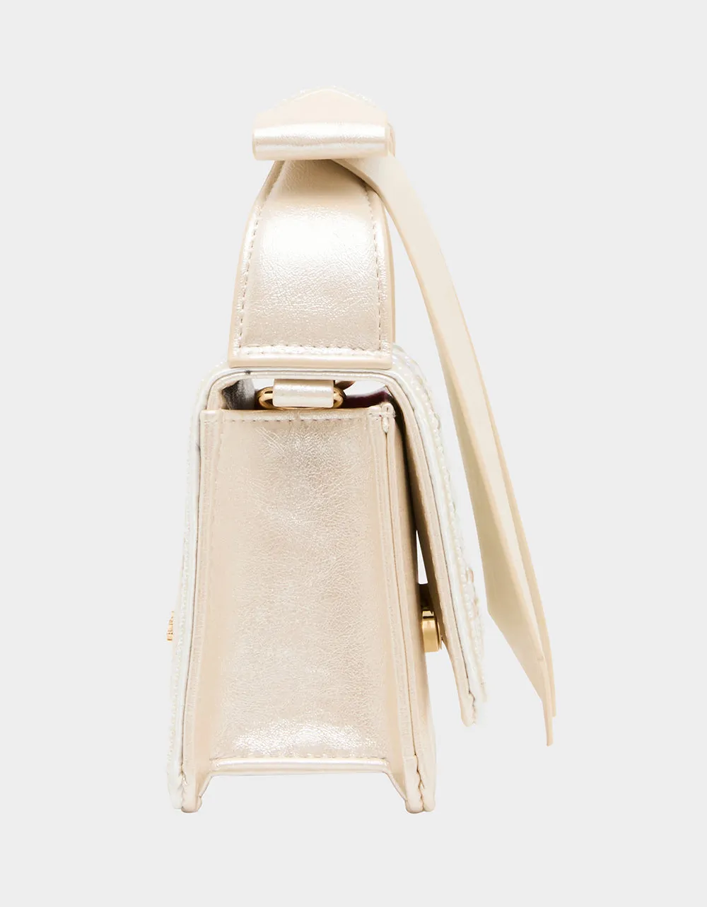BOW FLAP MINI BAG IVORY sold by Betsey Johnson product image thumbnail 3