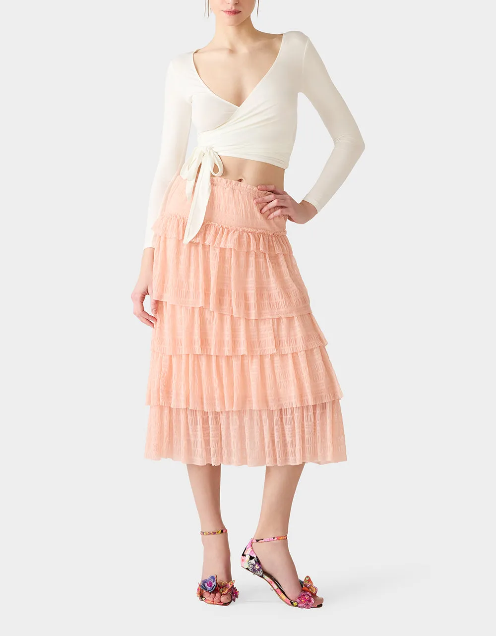 PINK DREAM SKIRT BLUSH sold by Betsey Johnson
