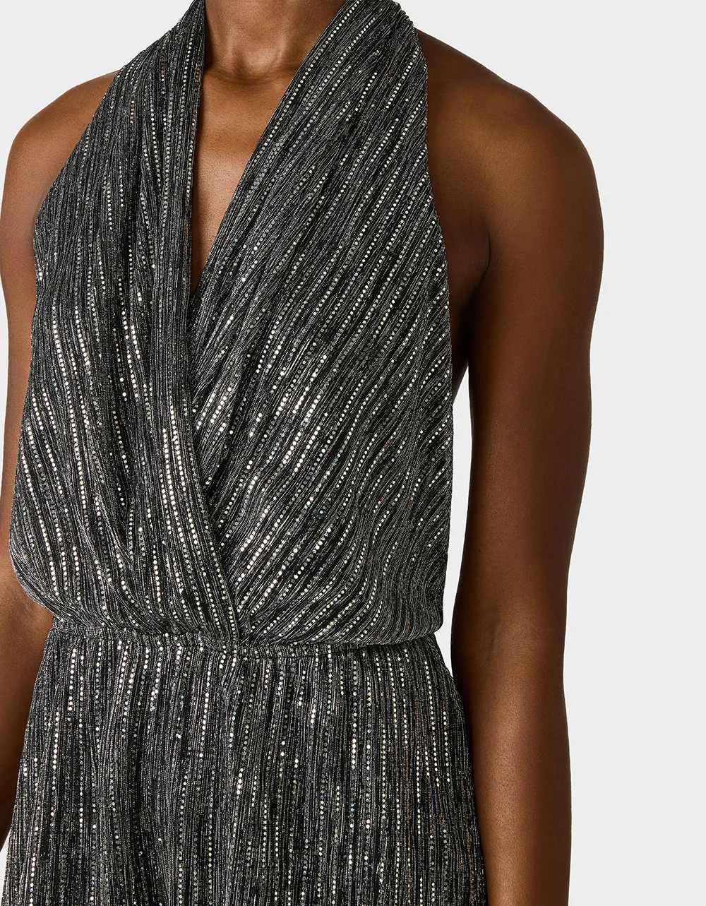 STARSTRUCK JUMPSUIT SILVER sold by Betsey Johnson product image thumbnail 3
