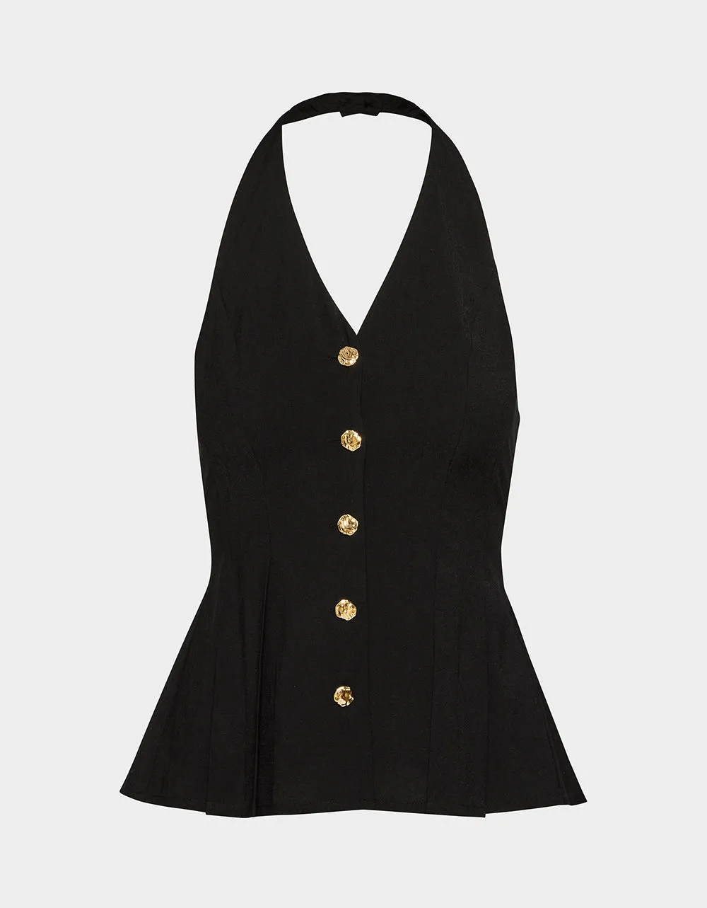 BUTTERCUP BUTTON TOP BLACK sold by Betsey Johnson product image thumbnail 2