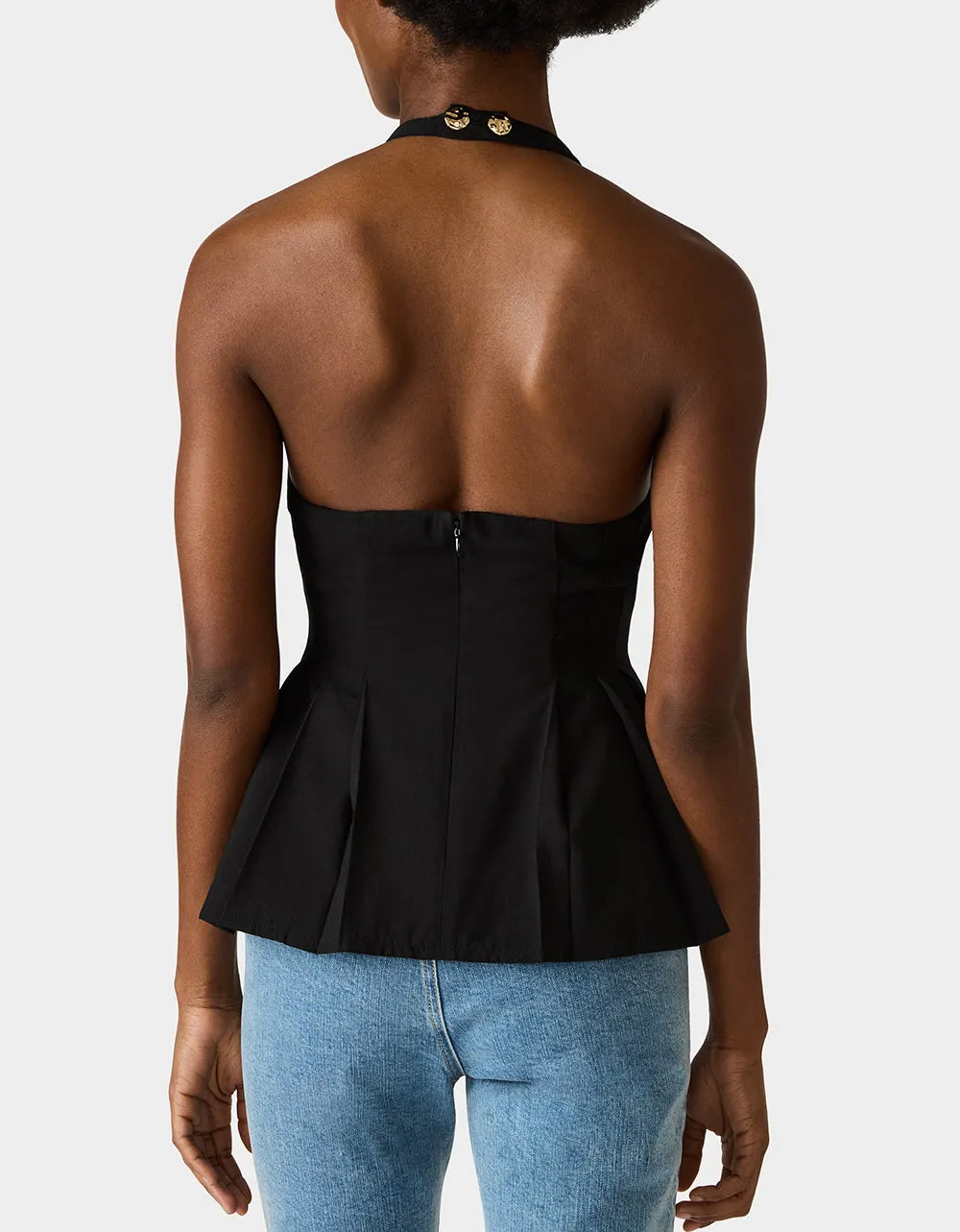 BUTTERCUP BUTTON TOP BLACK sold by Betsey Johnson product image thumbnail 4