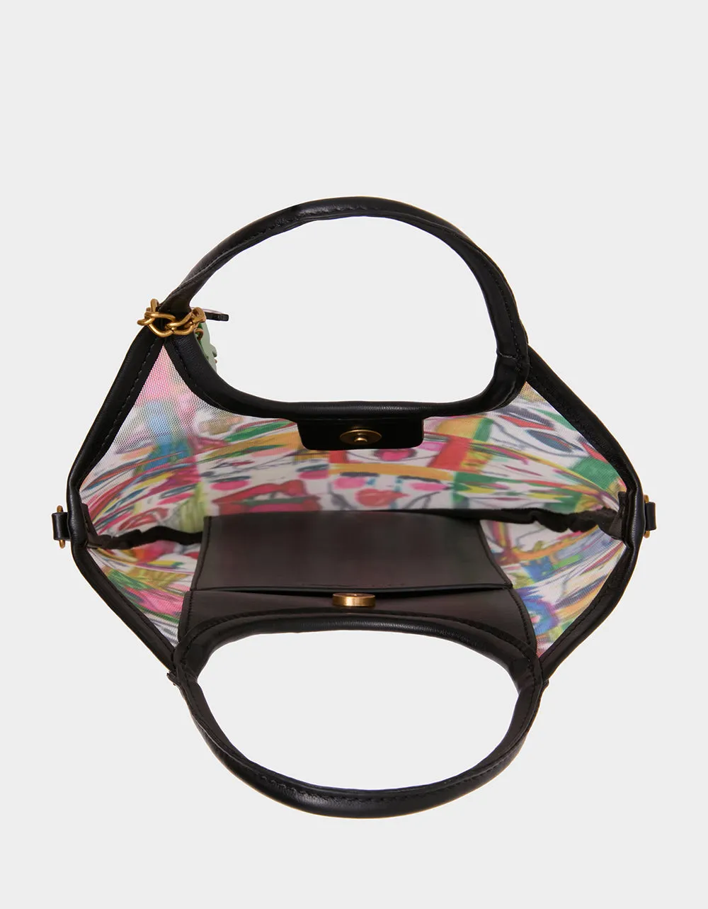 FACES MINI MESH BAG MULTI sold by Betsey Johnson product image thumbnail 5