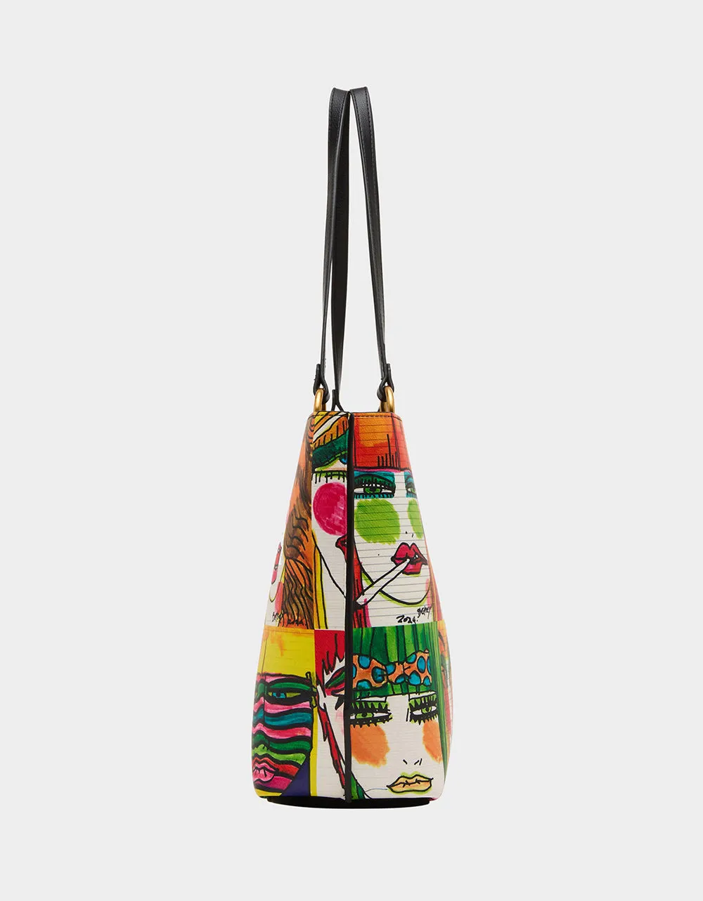 FACES TOTE MULTI sold by Betsey Johnson product image thumbnail 3