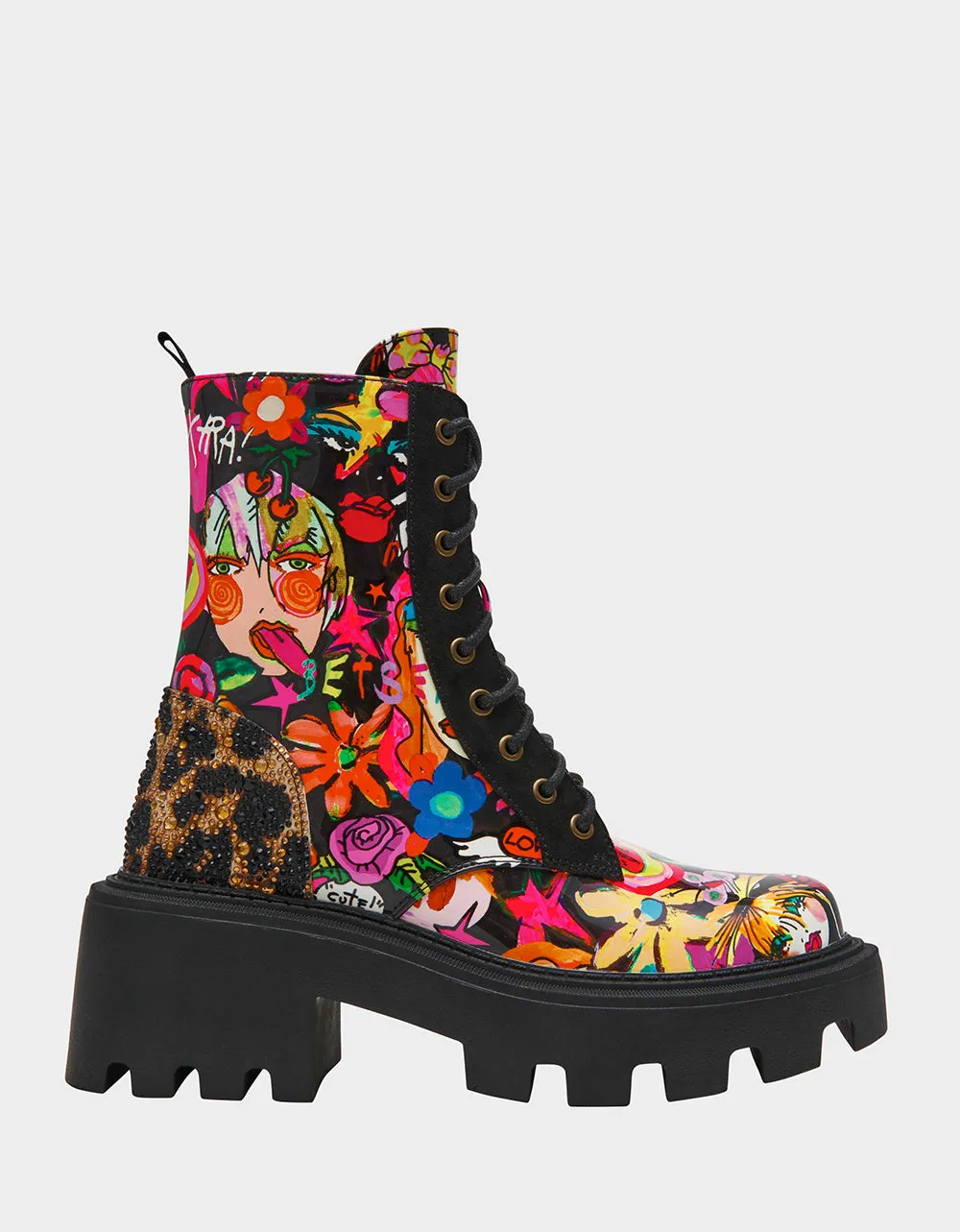 KIMMY BLACK MULTI sold by Betsey Johnson