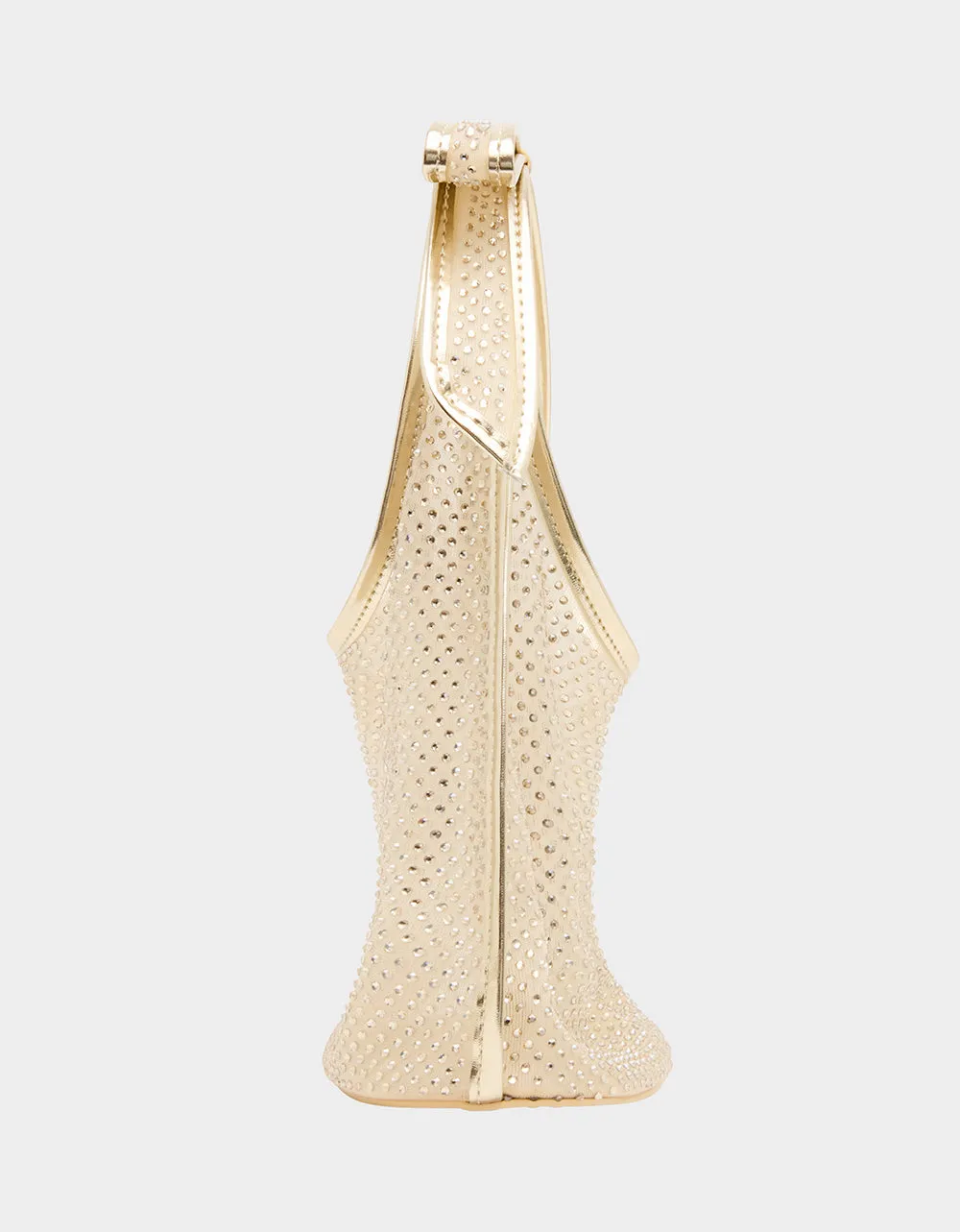 BOW MINI MESH TOTE GOLD sold by Betsey Johnson product image thumbnail 3