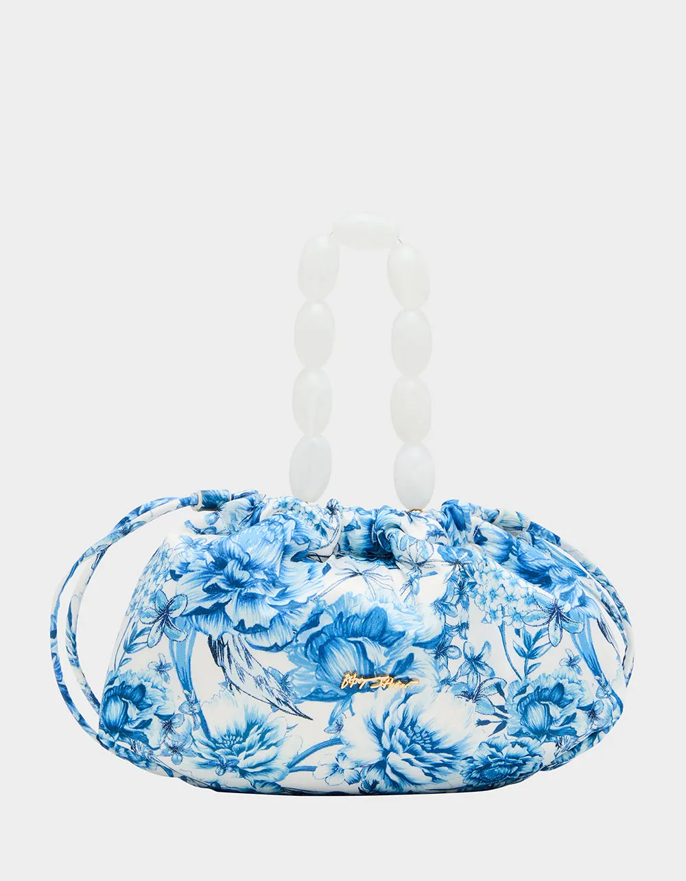 DRAWSTRING POUCH BLUE sold by Betsey Johnson product image thumbnail 4