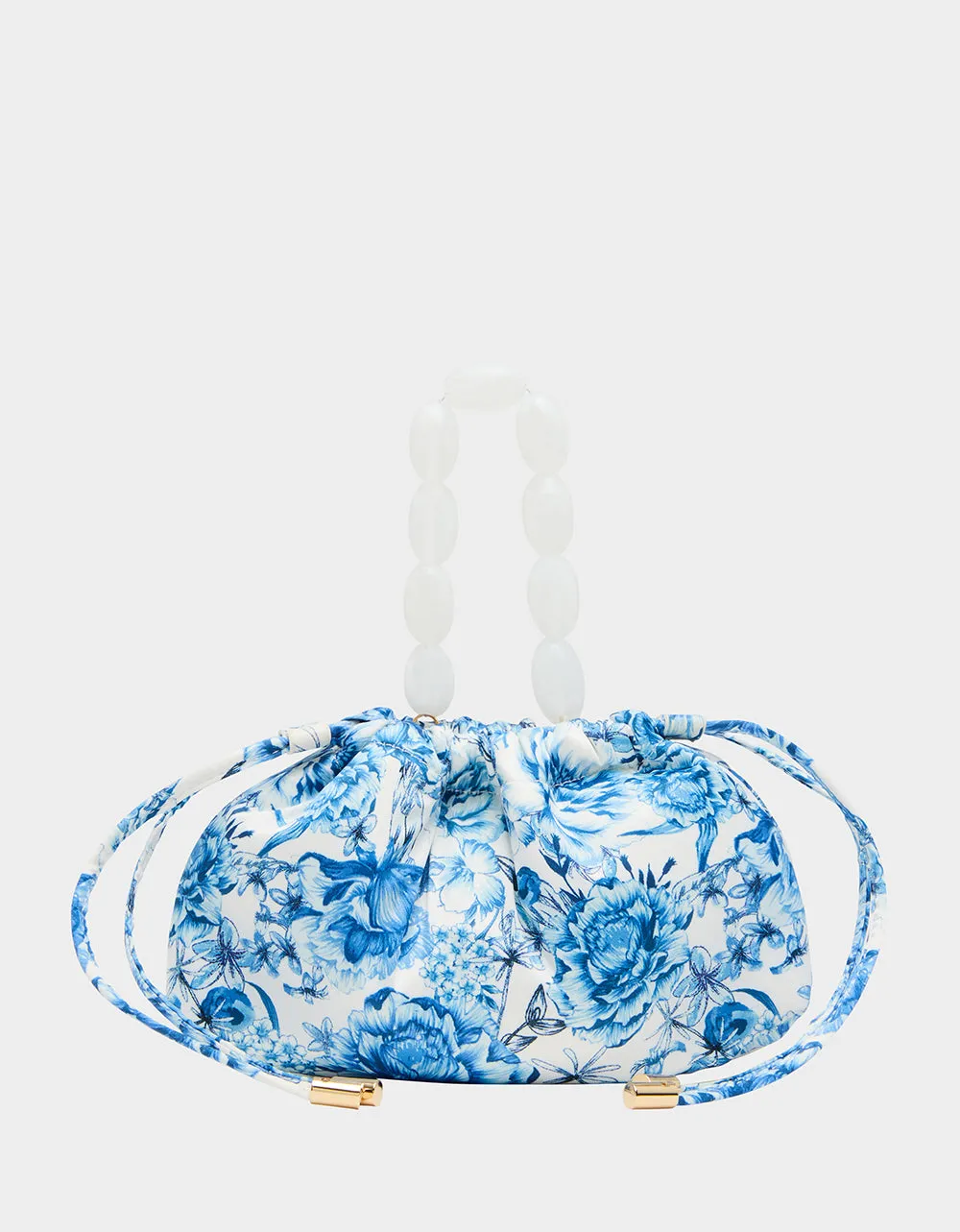 DRAWSTRING POUCH BLUE sold by Betsey Johnson