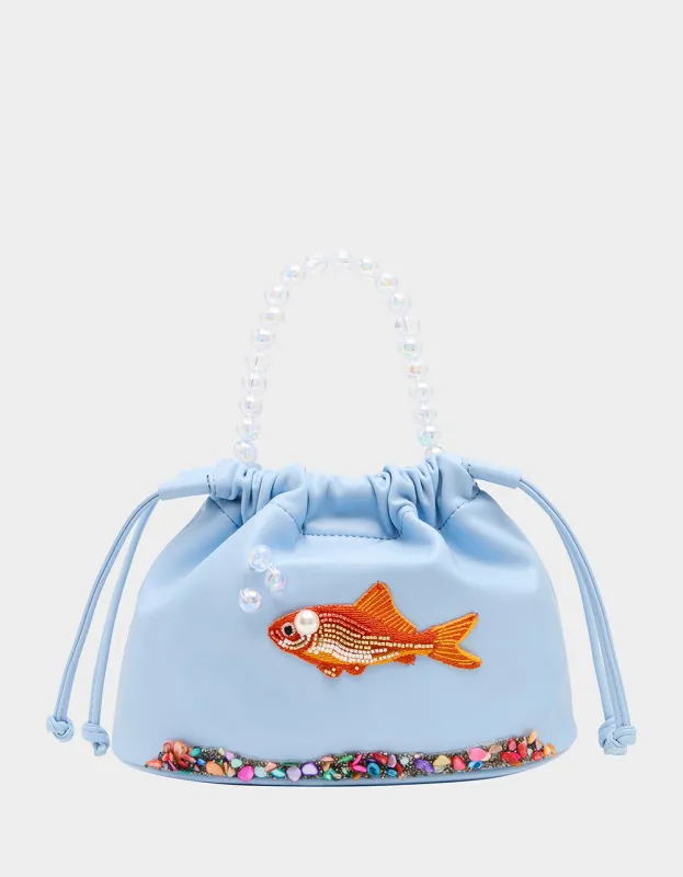 HOOKED ON YOU BLUE made by Betsey Johnson