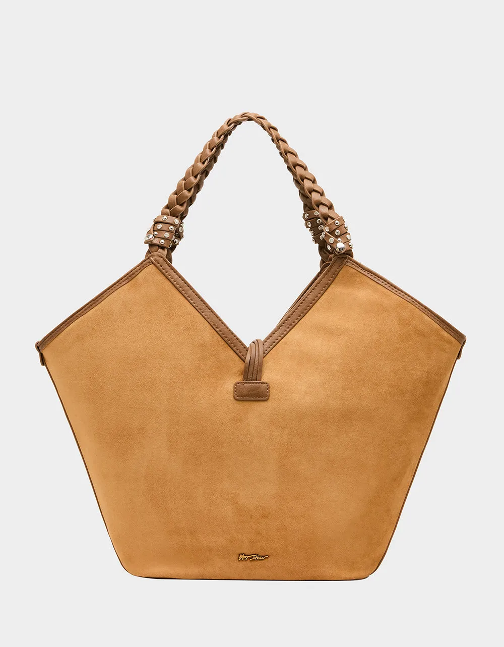SUEDE TULIP TOTE TAN sold by Betsey Johnson product image thumbnail 5