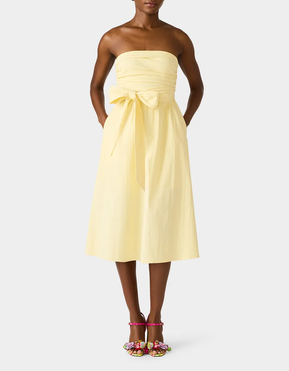 BUTTER UP DRESS YELLOW sold by Betsey Johnson