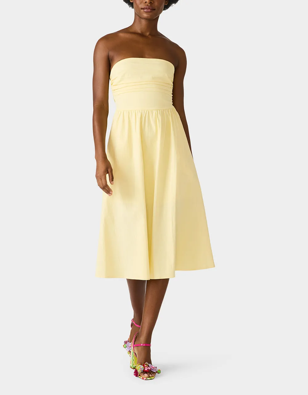 BUTTER UP DRESS YELLOW sold by Betsey Johnson product image thumbnail 4