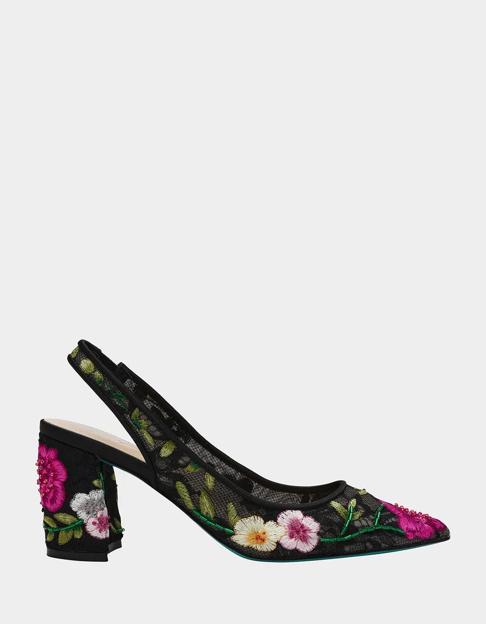 LIRA BLACK MULTI FLORAL | RE:LUV sold by Betsey Johnson