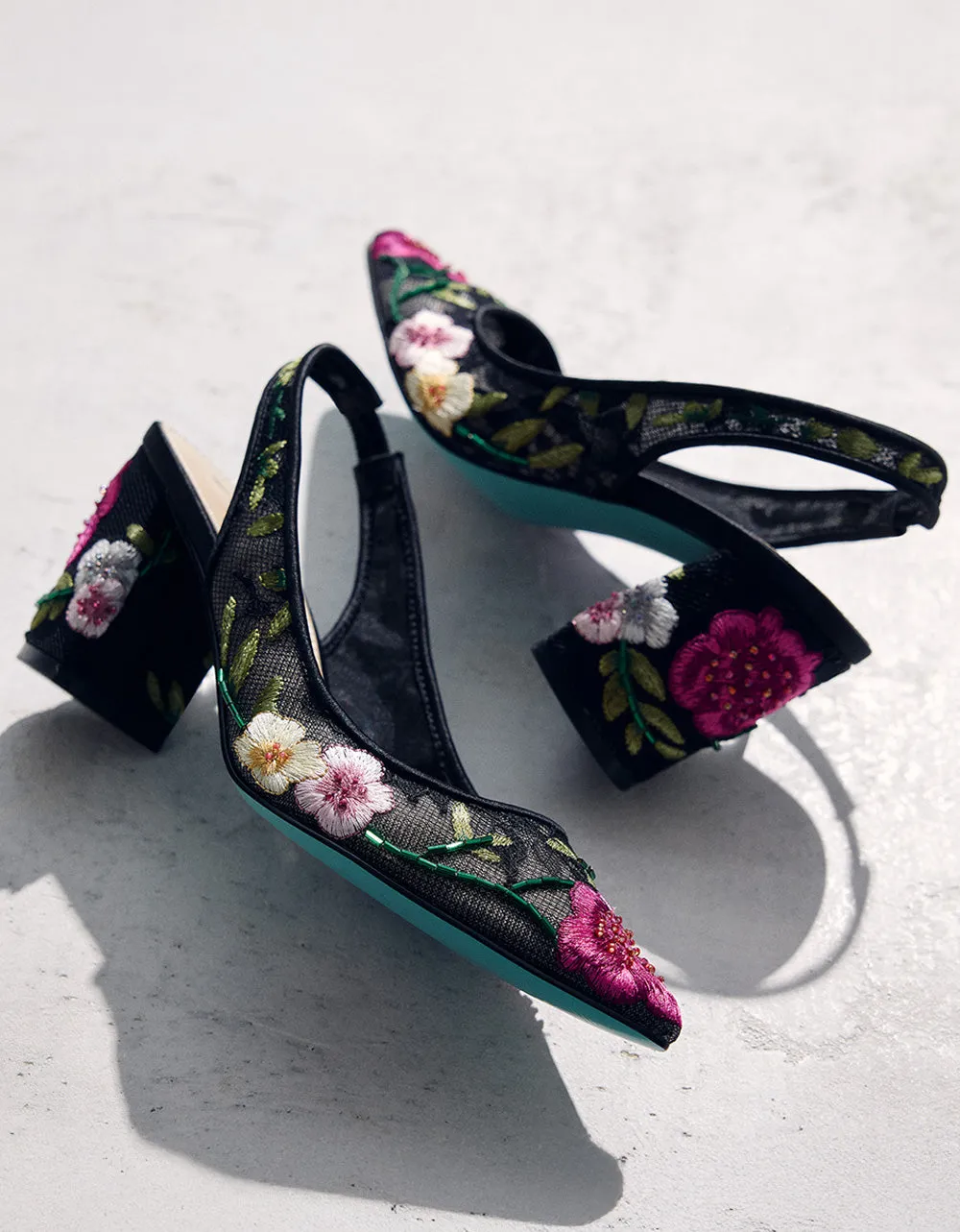 LIRA BLACK MULTI FLORAL | RE:LUV sold by Betsey Johnson product image thumbnail 2