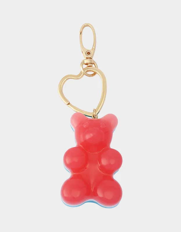 GUMMYBEAR BAG CHARM PINK made by Betsey Johnson