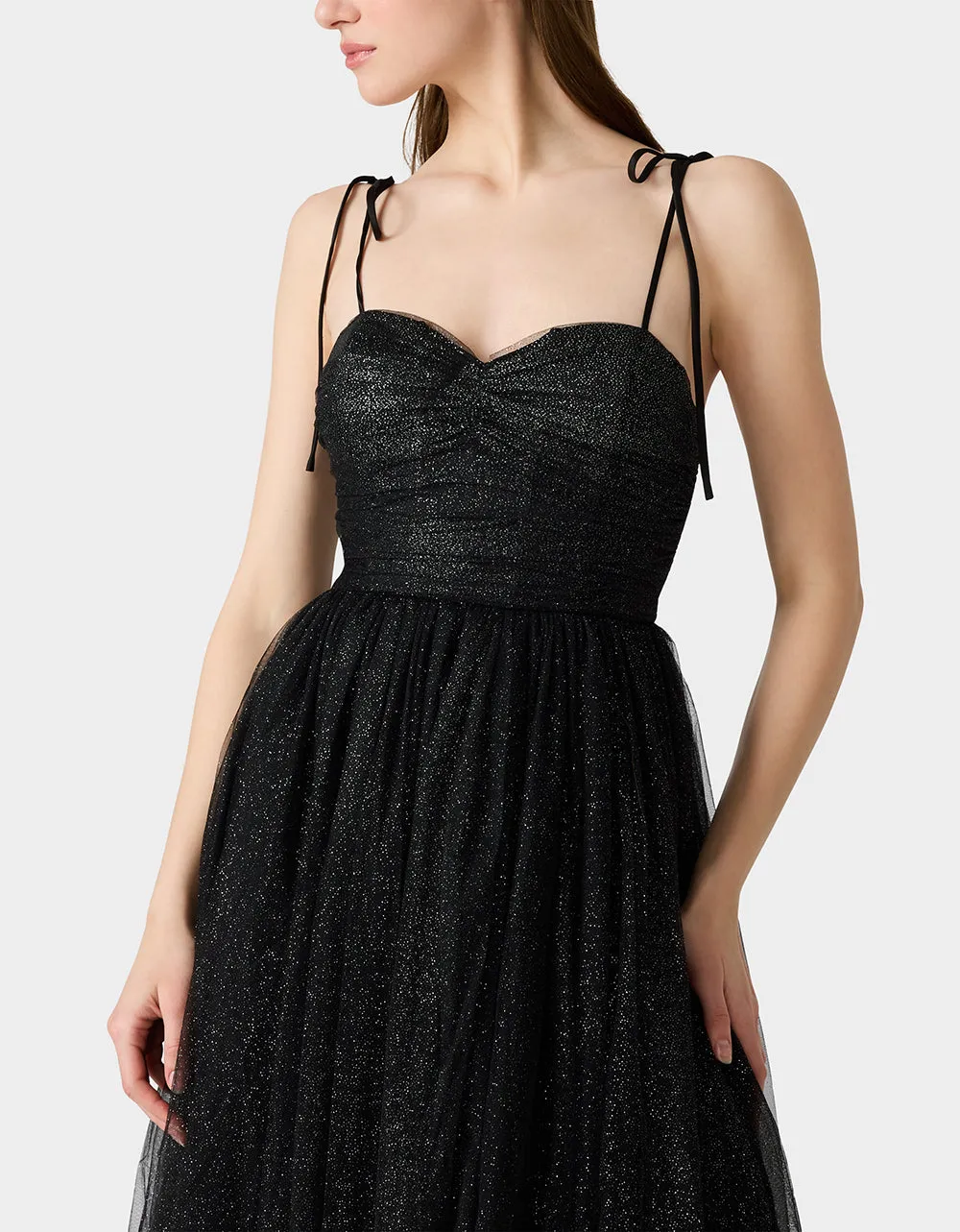 GLITTER TULLE MULTI BLACK sold by Betsey Johnson product image thumbnail 4