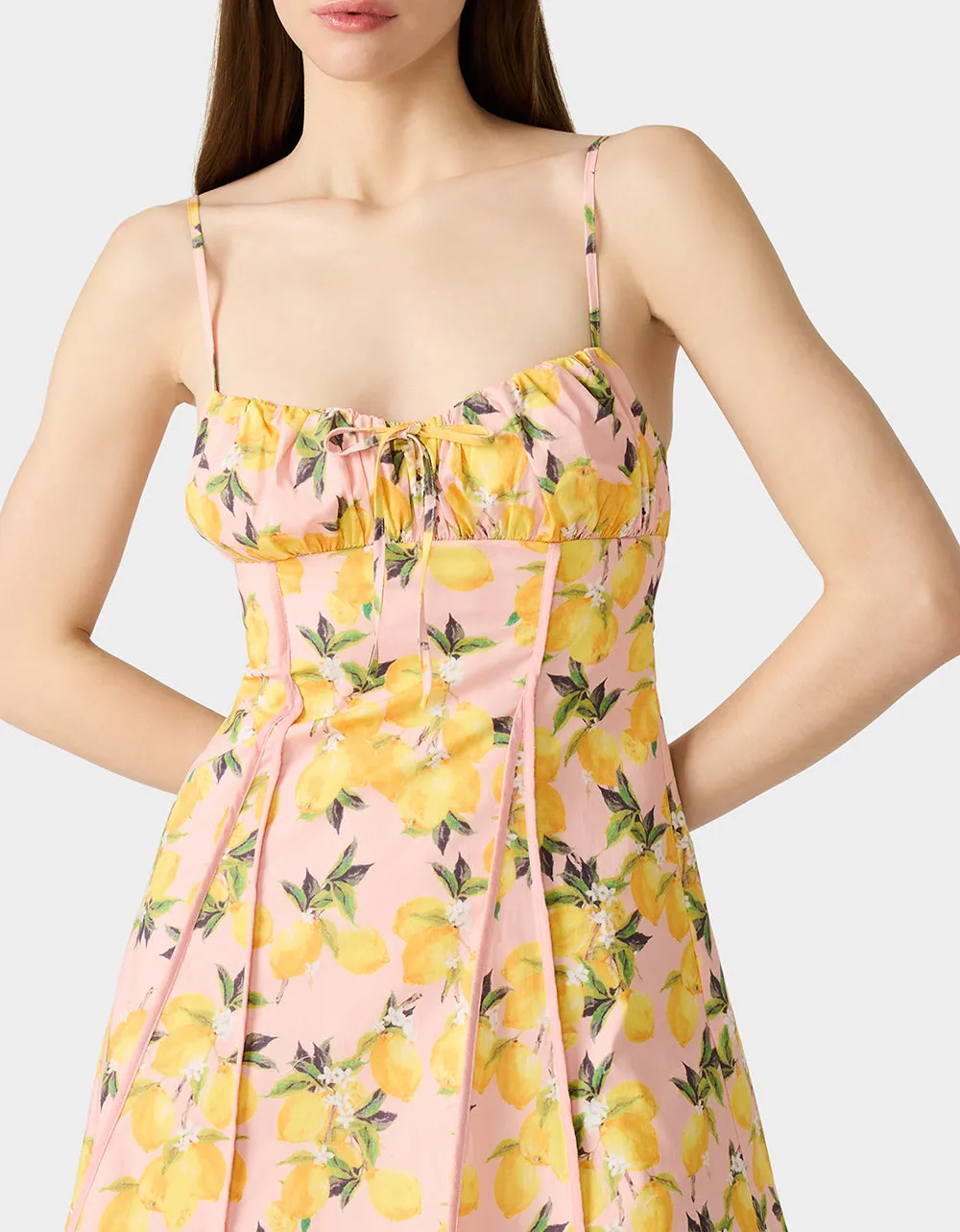 LOVELY LEMONS DRESS PINK sold by Betsey Johnson product image thumbnail 4