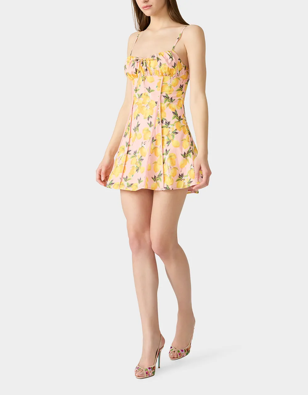 LOVELY LEMONS DRESS PINK sold by Betsey Johnson product image thumbnail 3