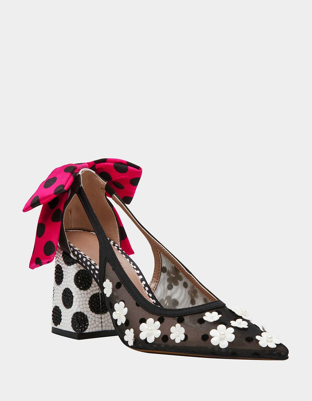FELIX BLACK/WHITE/MULTI sold by Betsey Johnson product image thumbnail 2