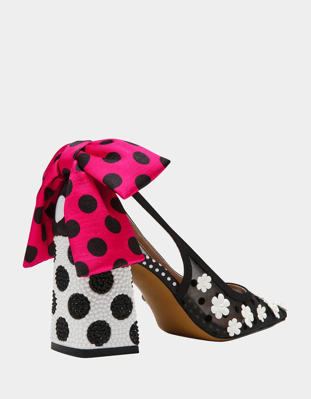 FELIX BLACK/WHITE/MULTI sold by Betsey Johnson product image thumbnail 4
