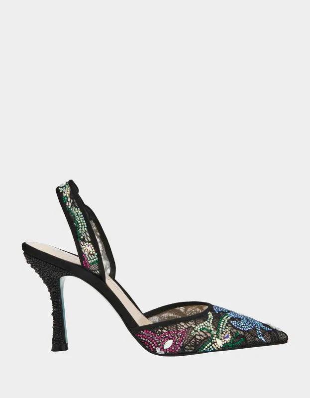EDENN BLACK MULTI made by Betsey Johnson