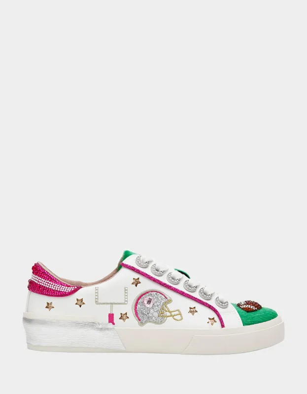 HAYES FOOTBALL MULTI made by Betsey Johnson