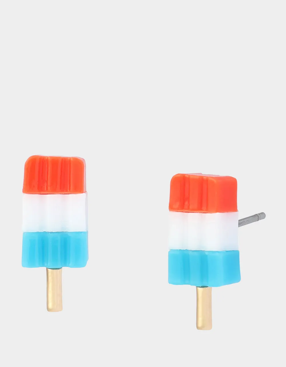 POPSICLE STUD EARRINGS BLUE sold by Betsey Johnson