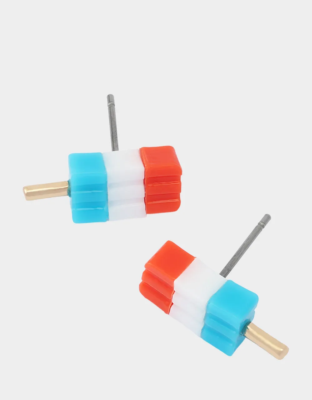 POPSICLE STUD EARRINGS BLUE sold by Betsey Johnson product image thumbnail 2