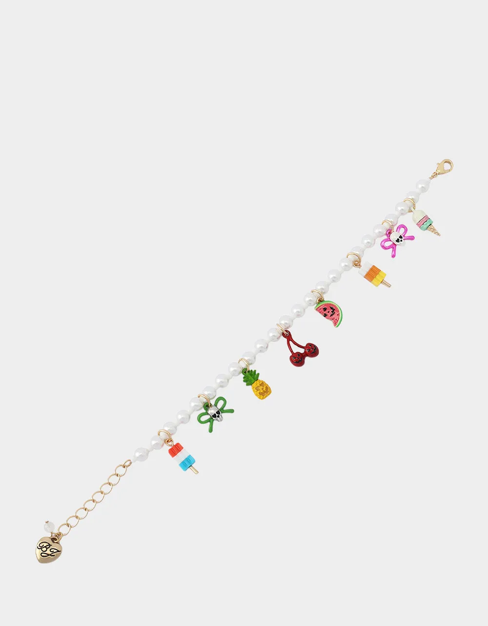 SUMMERWEEN CHARM FLEX BRACELET PEARL sold by Betsey Johnson product image thumbnail 4