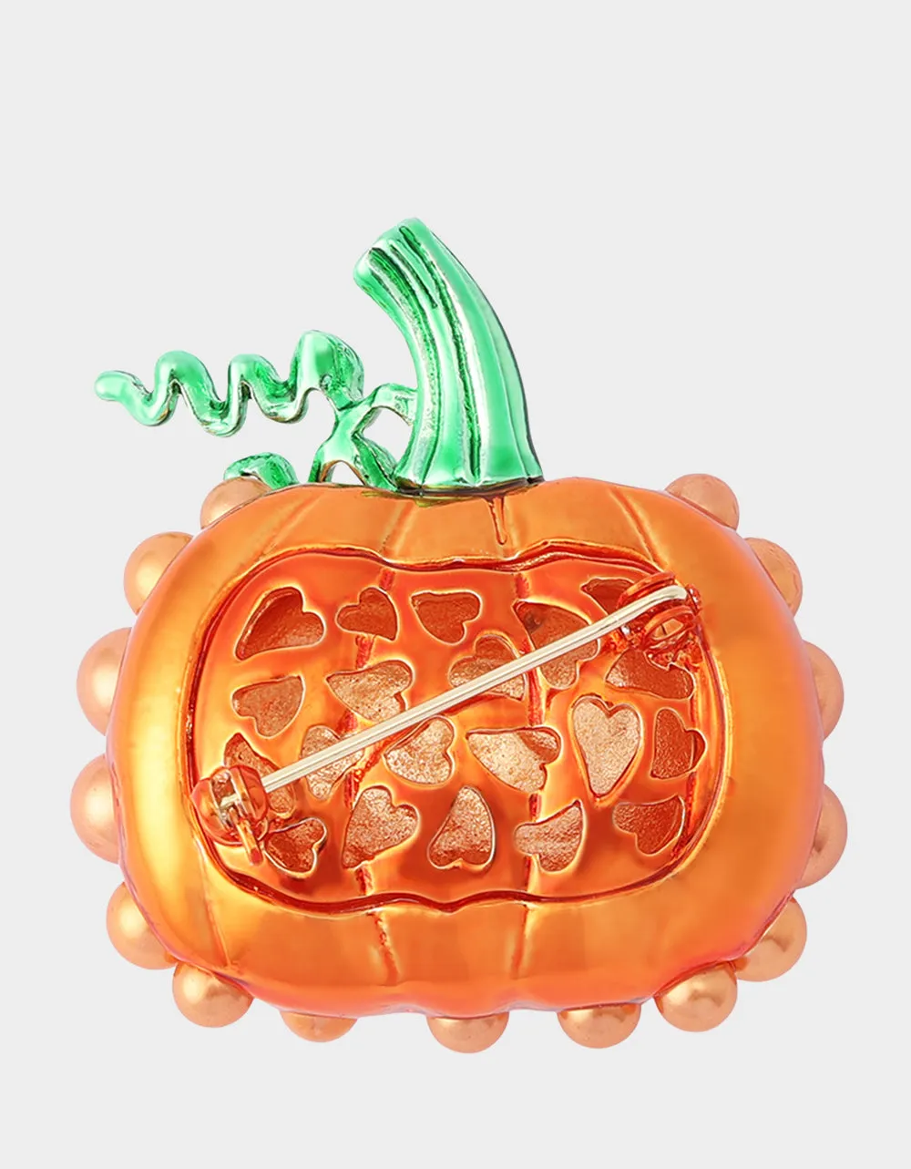 PUMPKIN BROOCH ORANGE sold by Betsey Johnson product image thumbnail 4