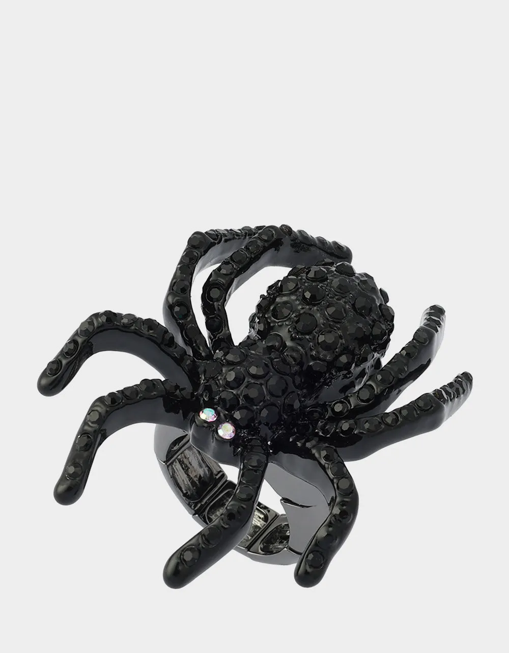 SPIDER COCKTAIL RING BLACK sold by Betsey Johnson product image thumbnail 3