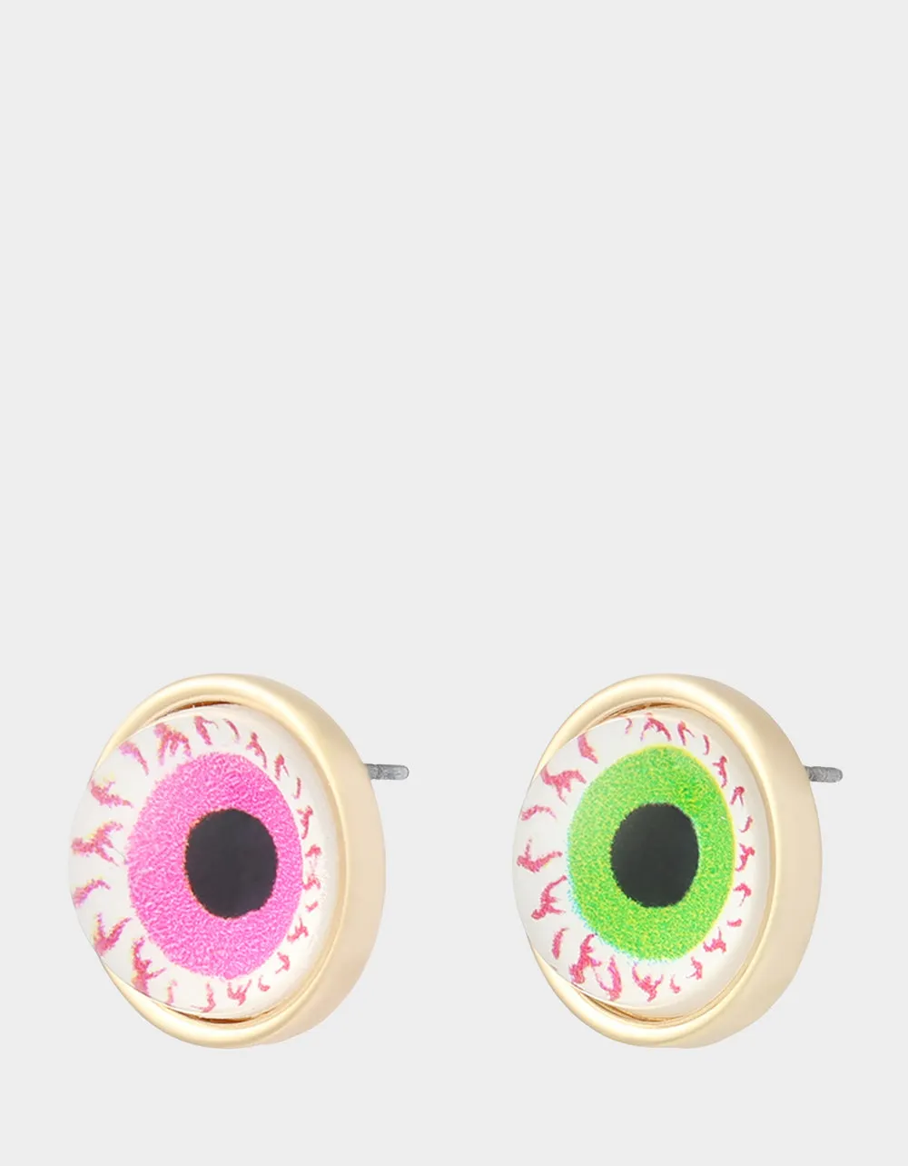 EYEBALL STUD EARRING MULTI sold by Betsey Johnson
