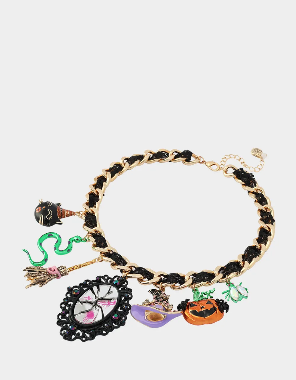 WITCHY LACE FRONTAL NECKLACE MULTI sold by Betsey Johnson product image thumbnail 2