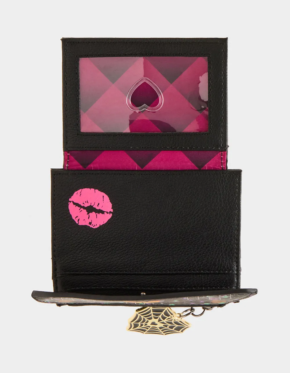 BOO & BREAKFAST WALLET BLACK/MULTI sold by Betsey Johnson product image thumbnail 4