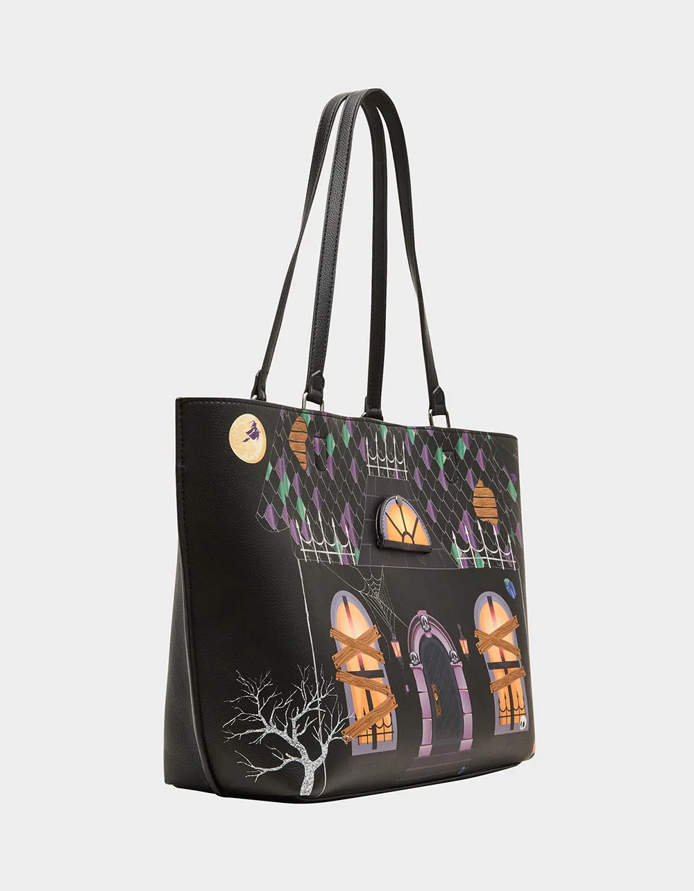 BOO & BREAKFAST TOTE BLACK/MULTI sold by Betsey Johnson product image thumbnail 2