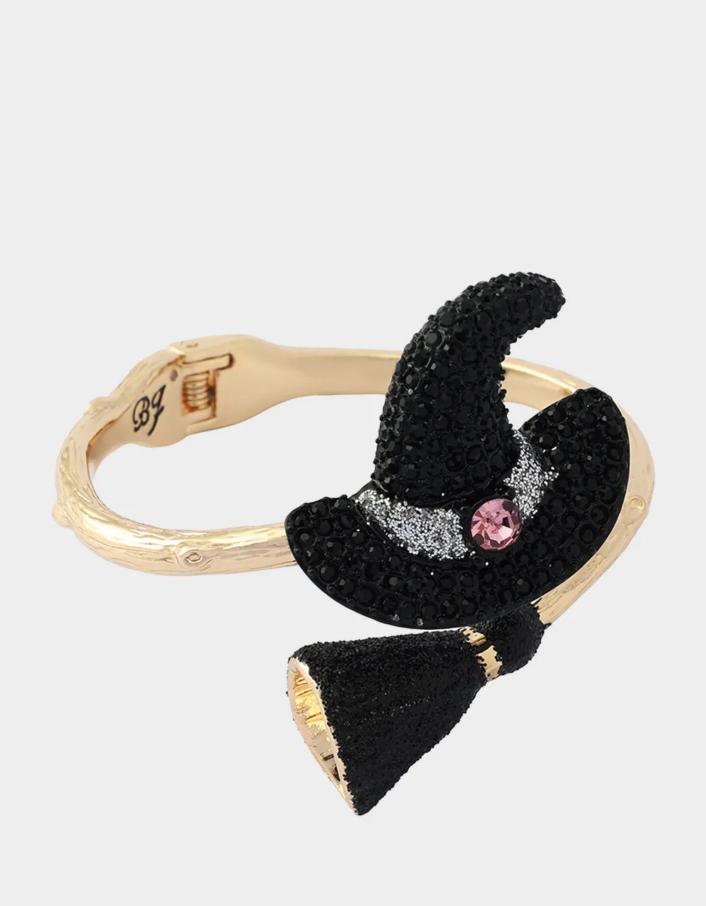 WITCH HAT HINGE BANGLE PINK sold by Betsey Johnson product image thumbnail 4