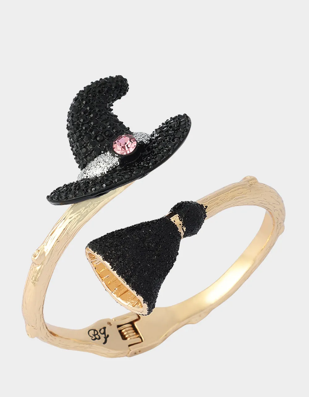 WITCH HAT HINGE BANGLE PINK sold by Betsey Johnson product image thumbnail 2