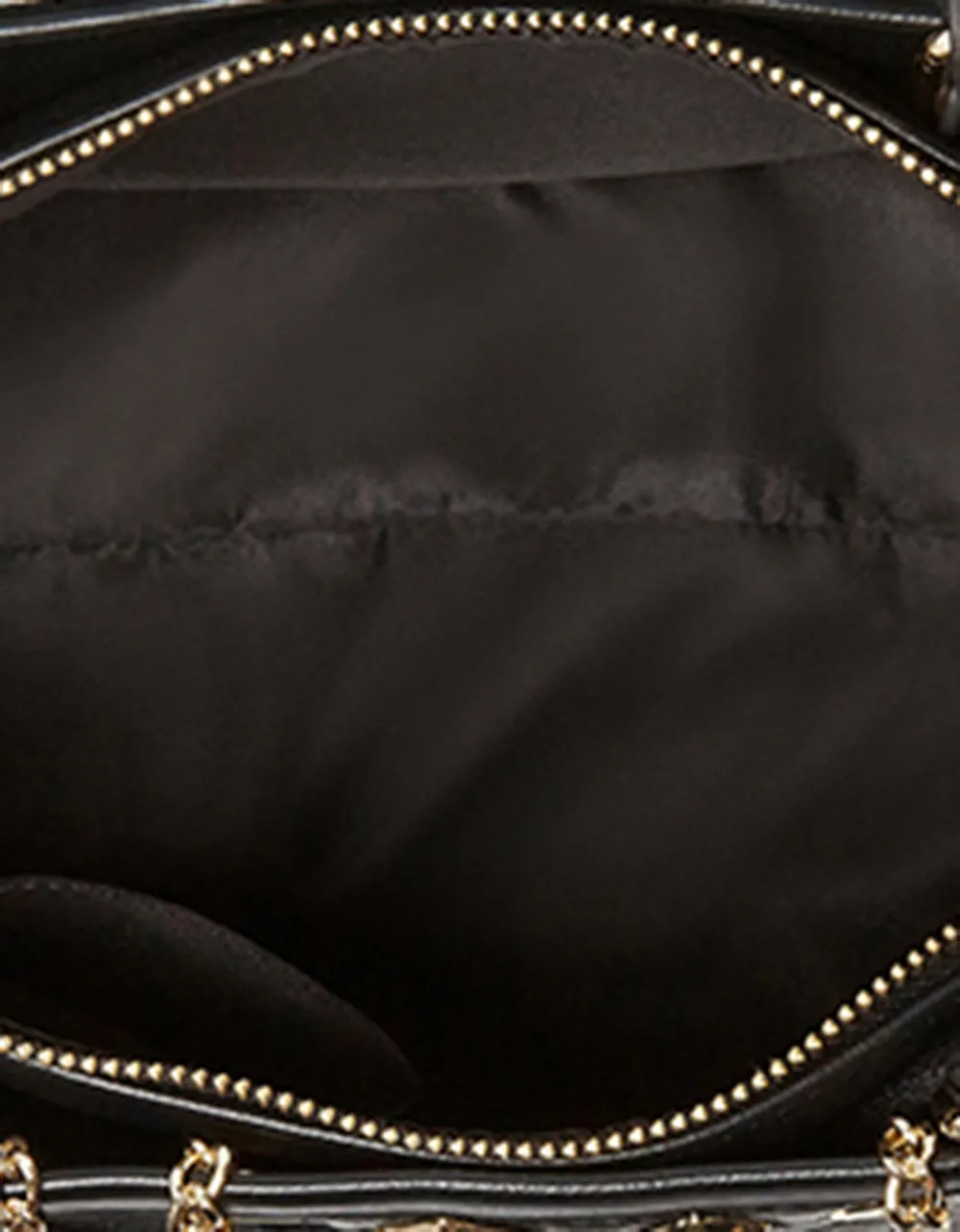 NO BRAINER SKULL TOTE BLACK sold by Betsey Johnson product image thumbnail 4