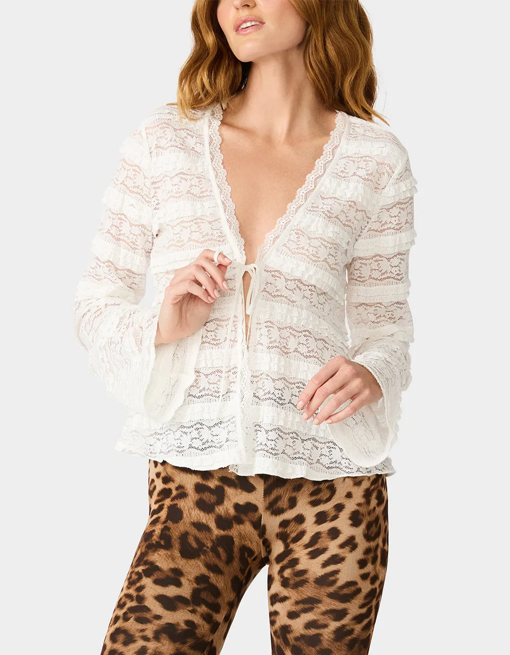 IVORY DREAM CARDIGAN sold by Betsey Johnson product image thumbnail 2