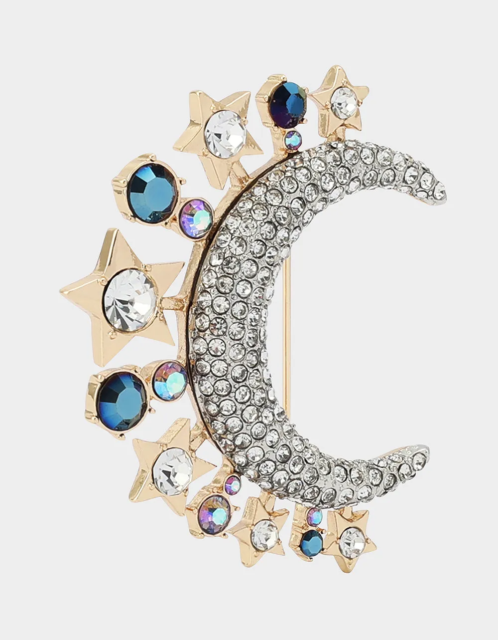 MOON STAR BROOCH CRYSTAL sold by Betsey Johnson product image thumbnail 2