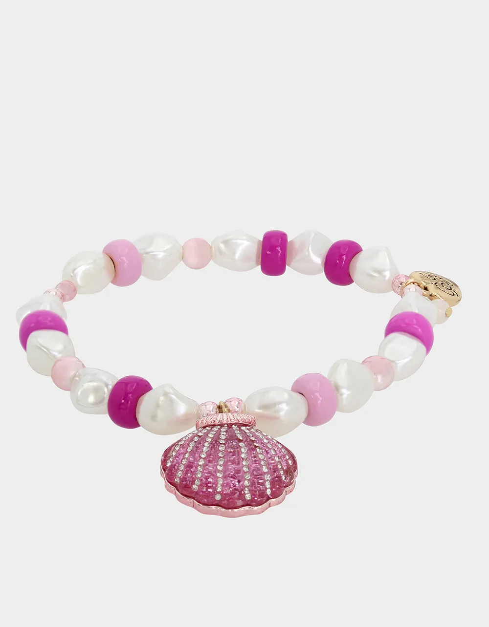 PINK SUMMER PEARL STRETCH BRACELET PINK sold by Betsey Johnson product image thumbnail 3