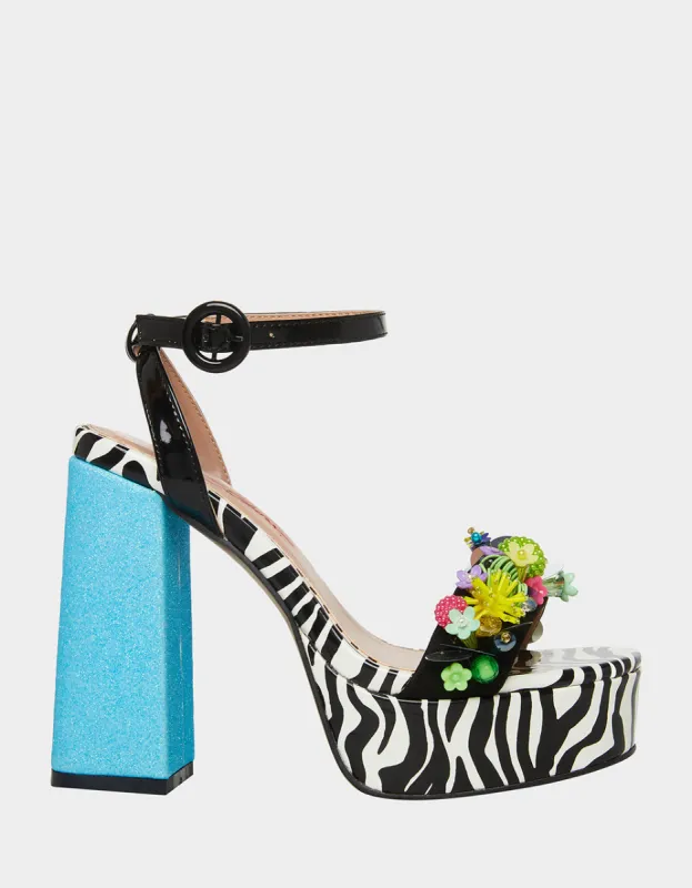 JORDEN BLACK MULTI sold by Betsey Johnson