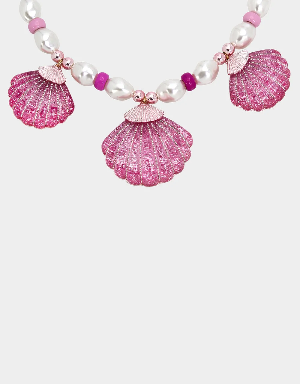 PINK SUMMER FRONTAL NECKLACE PINK sold by Betsey Johnson product image thumbnail 3