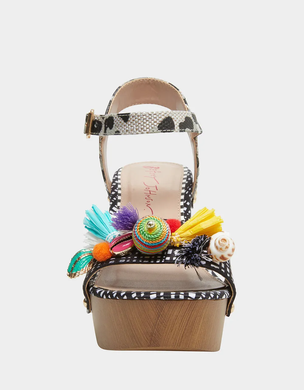 JILLIE BLACK/WHITE | RE:LUV sold by Betsey Johnson product image thumbnail 5