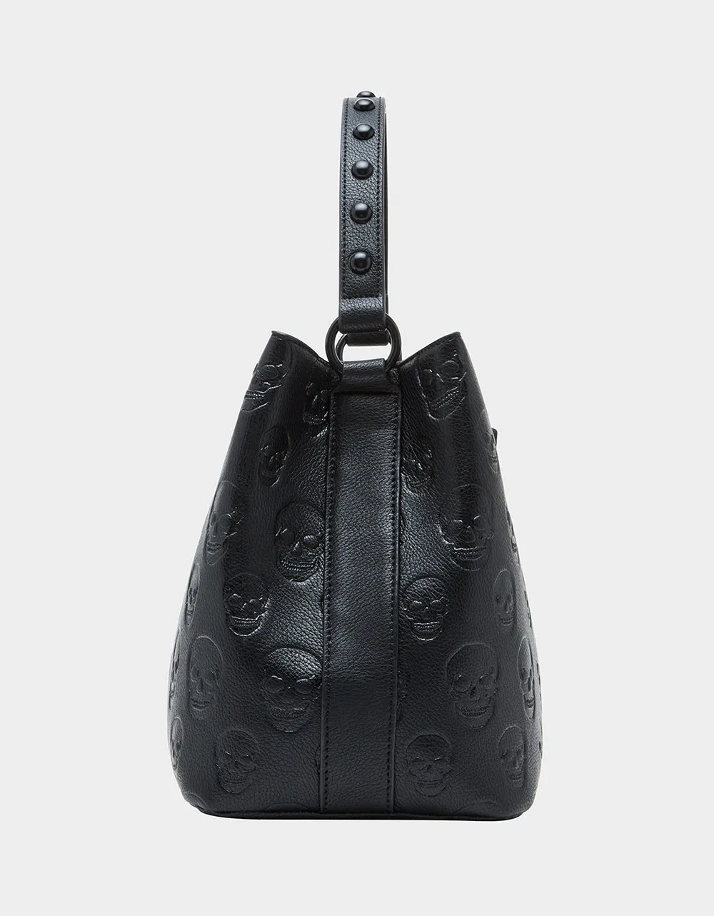 ★ベッシィジョンソン★激熱アイテム★SKULL BOSS★バッグ SKULL BOSS BUCKET BAG BLACK | Parallel