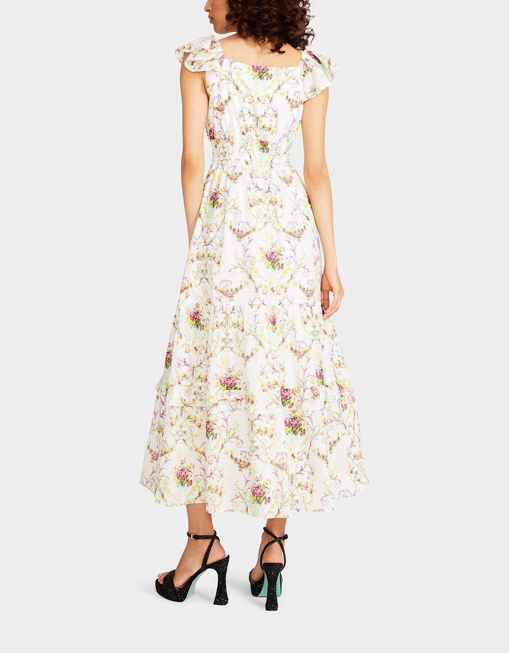 VINE AND DINE MAXI DRESS WHITE sold by Betsey Johnson product image thumbnail 3