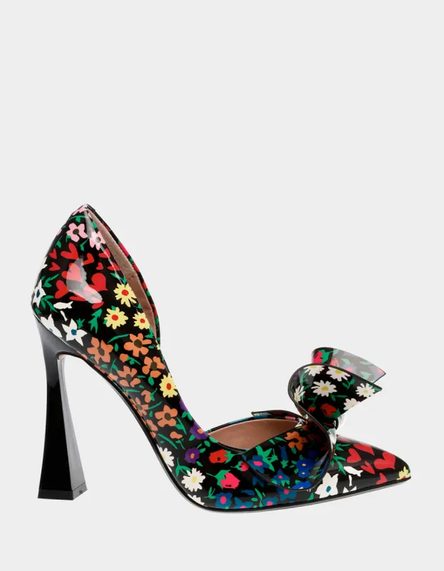 NOBBLE-P BLACK DITSY FLORAL sold by Betsey Johnson