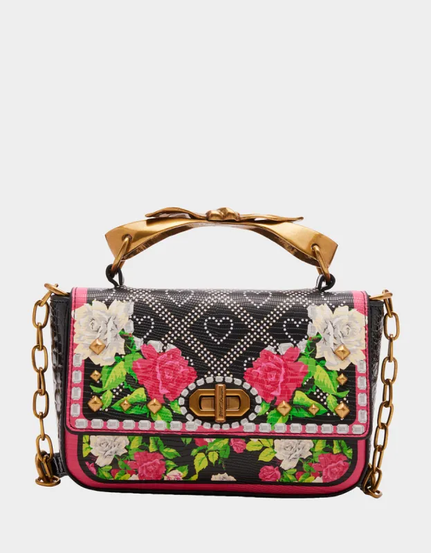 CAN YOU HANDLE IT MINI FLORAL sold by Betsey Johnson